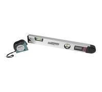 Brüder Mannesmann M81230 Digital Protractor with Vials + 5 m Tape Measure