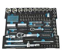 Brüder Mannesmann Quantool Q25001 Tool Set, 118 Pieces