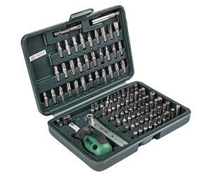 Brüder Mannesmann Safety Bit Set, 99 Pieces, M29899