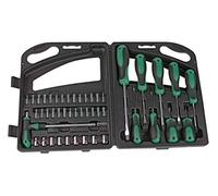 Brüder Mannesmann Screwdriver Bit and Socket Set 47 Pieces | M11247