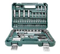 Mannesmann 1/4 Plus 1/2-inch Socket Set Super Lock System (94 Pieces)