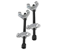 Brüder Mannesmann Spring Compressor Size 1, 2pc, 300mm | M 258-1 | Alloy steel with zinc or nickel finish, reliable universal fit for most car struts, for suspension servicing