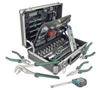 Brüder Mannesmann Tool Box 90-Piece High-Quality Steel Tools M29067