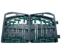 Brueder Mannesmann Tools M18190 Offset Screwdriver Set 16 Pieces