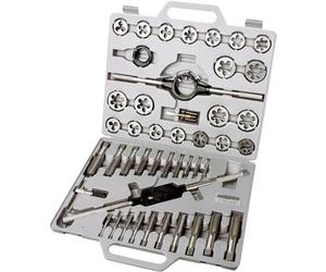 Brueder Mannesmann Tools M53245 Thread-Cutting Set 45 Pieces
