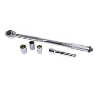 Brüder Mannesmann Torque Wrench Set 1/2" Ratchet 40-210 Nm M18300