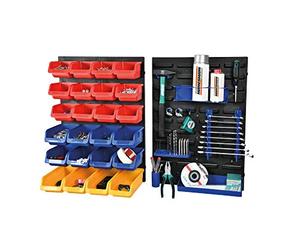 Brüder Mannesmann Werkzeuge M41555 Tool Organiser Set 43 Pieces