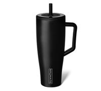 BrüMate Era 1.2L Tumbler with Straw and Lid | 100% Leakproof | Cold for 24 Hours | 40oz Metal Water Bottle with Handle | Insulated Cup | Stainless Steel Travel Gym Mug (Matte Black)