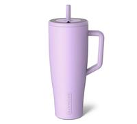 BrüMate Era 1.2L Tumbler with Straw and Lid | 100% Leakproof | Cold for 24 Hours | 40oz Metal Water Bottle with Handle | Insulated Cup | Stainless Steel Travel Gym Mug (Lavender)
