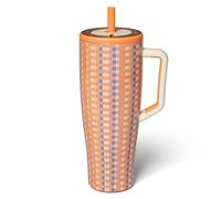 BrüMate Era 1.2L Tumbler with Straw and Lid | 40oz Metal Water Bottle with Handle | 100% Leakproof | Insulated Cup | Stainless Steel Travel Gym Mug | Keeps Drinks Ice-Cold All Day (Vibe Check)