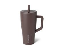 BrüMate Era 30 oz Tumbler with Handle & Straw | 100% Leakproof Insulated Water Bottle Tumbler with Lid & Flexible SoftSip Straw | Made of Stainless Steel | Cup Holder Friendly | 30oz (Java)