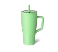 BrüMate Era 900ml Tumbler with Straw and Lid | 100% Leakproof | Cold for 24 Hours | 30oz Metal Water Bottle with Handle | Insulated Cup | Stainless Steel Travel Gym Mug (Kiwi)