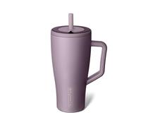 BrüMate Era 900ml Tumbler with Straw and Lid | 100% Leakproof | Cold for 24 Hours | 30oz Metal Water Bottle with Handle | Insulated Cup | Stainless Steel Travel Gym Mug (Lilac Dusk)