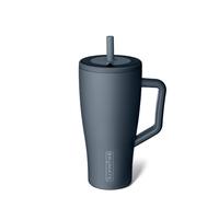 BrüMate Era 900ml Tumbler with Straw and Lid | 100% Leakproof | Cold for 24 Hours | 30oz Metal Water Bottle with Handle | Insulated Cup | Stainless Steel Travel Gym Mug (Nightfall Blue)
