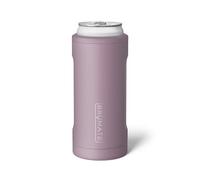 BrüMate Hopsulator Slim Can Cooler Insulated for 12oz Slim Cans | Skinny Can Insulated Stainless Steel Drink Holder for Hard Seltzer, Beer, Soda, and Energy Drinks (Lilac Dusk)