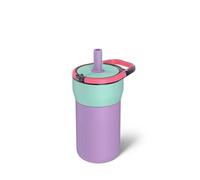 BrüMate Leap 350ml Kids Tumbler with Straw and Lid | 100% Leakproof | Encourages Hydration | Durable & Drop Resistant Insulated Water Bottle, Easy to Clean, Made of Stainless Steel (Stardust)