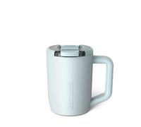 BrüMate Müv - 15oz 100% Leak Proof Insulated Coffee Mug with Handle & Lid - Stainless Steel Coffee Travel Mug - Double Walled Coffee Cup (Blue Agave)