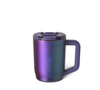 BrüMate Müv - 15oz 100% Leak Proof Insulated Coffee Mug with Handle & Lid - Stainless Steel Coffee Travel Mug - Double Walled Coffee Cup (Dark Aura)