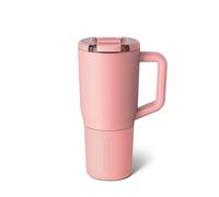 BrüMate Müv - 25oz 100% Leak Proof Insulated Coffee Mug with Handle & Lid - Stainless Steel Coffee Travel Mug - Double Walled Coffee Cup (Guava)