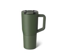 BrüMate Müv - 25oz 100% Leak Proof Insulated Coffee Mug with Handle & Lid - Stainless Steel Coffee Travel Mug - Double Walled Coffee Cup (OD Green)