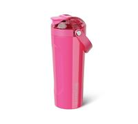 BrüMate MultiShaker Blender Shaker Bottle | 100% Leakproof Insulated Stainless Steel | Pre Workout and Protein Shaker Bottle for the Gym | 25oz (Neon Pink)