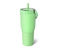 BrüMate Resa 1L Tumbler with Straw and Lid | 35oz Metal Water Bottle with Handle | 100% Leakproof | Insulated Cup | Stainless Steel Travel Gym Mug | Keeps Drinks Ice-Cold All Day (Kiwi)