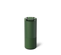 BrüMate Strova 18oz 100% Leakproof Insulated Coffee Mug | Ceramic-Lined Interior | Built-In Silicone Sleeve for Travel | Locking Flip Lid (OD Green)