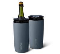BrüMate Togosa 2-in-1 Wine Chiller Bucket or Champagne Bucket & 100% Leakproof Pitcher | Portable Cooler Fits Most Wine, Champagne, & Liquor Bottles | Perfect Wine Gifts | 49oz (Nightfall Blue)