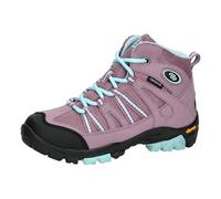 Brütting Girls' Ohio High Trekking & Hiking Boots, Pink Turquoise, 2 UK