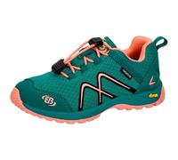 Brütting Guide Cross Country Running Shoe, Petrol Salmon, 13 UK Child