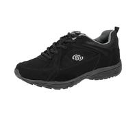 Brütting Unisex Hiker Nordic Walking Shoes, Black Black Gray, 8 UK