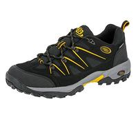 Brütting Men’s Mount Hunter Low Low Rise Hiking Shoes, Black (Black/Yellow), 6 UK