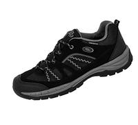 Brütting Men's Fresno Trekking & Hiking Shoes, Black Grey, 3 UK