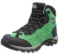 Bruetting Mount Bona High Trekking & Hiking Shoes, Green/Black, 8 UK