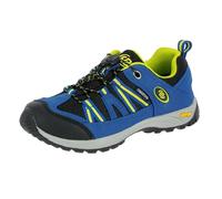 Bruetting Ohio Unisex Kid's Low Rise Hiking Shoes, Blue (Blue/Black/Lemon), 13.5 Child UK (33 EU)
