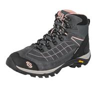 Brütting Unisex Adults' Mount Crillon High High Rise Hiking Shoes, Grey/Pink, 6.5 UK