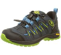Brütting Expedition Kids Trail Running Shoes, Navy Blue Lemon, 8 UK Child