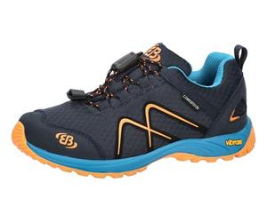 Brütting Unisex Children's Guide Outdoor & Trekking Shoes, Navy Petrol Orange, 3.5 UK