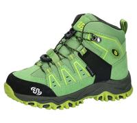 Brütting Unisex Children's Mount Pinos High Kids Trekking Boots, Green, black, lemon, 5 UK