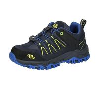 Brütting Unisex Children's Mount Pinos Low Trekking Shoes, Navy Blue Lemon, 13 UK