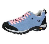 Brütting Unisex Claremont Trekking Shoes, Blue/Pink, 40 EU, Blue Pink, 8 UK