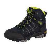 Brütting Unisex Kids’ Mount Shasta Kids Hi High Rise Hiking Shoes, Blue (Navy/Lemon), 5 UK
