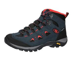 Brütting Unisex Mount Bear High Trail Running Shoe, Navy Red, 3.5 UK