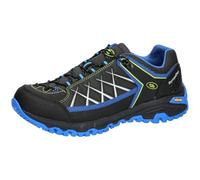 Brütting Unisex Mount Root Cross Running Shoes, Black Blue Lemon, 8.5 UK