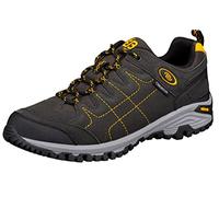 Brütting Unisex Mount Shasta Low Cross Country Running Shoe, Anthracite/Yellow, 9.5 UK