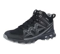Brütting Unisex Power High Cross Country Running Shoe, Schwarz/grau, 2 UK