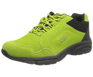 Brütting Women's Circle Walking Shoes, Lemon Black, 12 UK