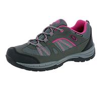 Brütting Women's Fresno Low Rise Hiking Boots, Grey (Anthrazit/Pink Anthrazit/Pink), 6 UK