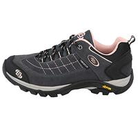 Brütting Women's Mount Crillon Low Outdoor & Trekking Shoe, Grey/Pink, 6 UK