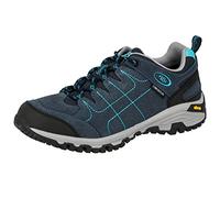 Brütting Women's Mount Shasta Low Low Rise Hiking Shoes, Blue (Navy/Turquoise), 4 UK
